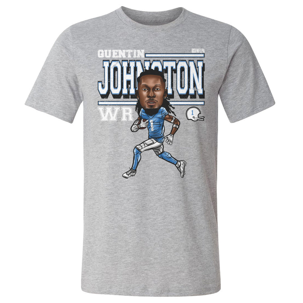 Quentin Johnston Los Angeles C Cartoon WHT
