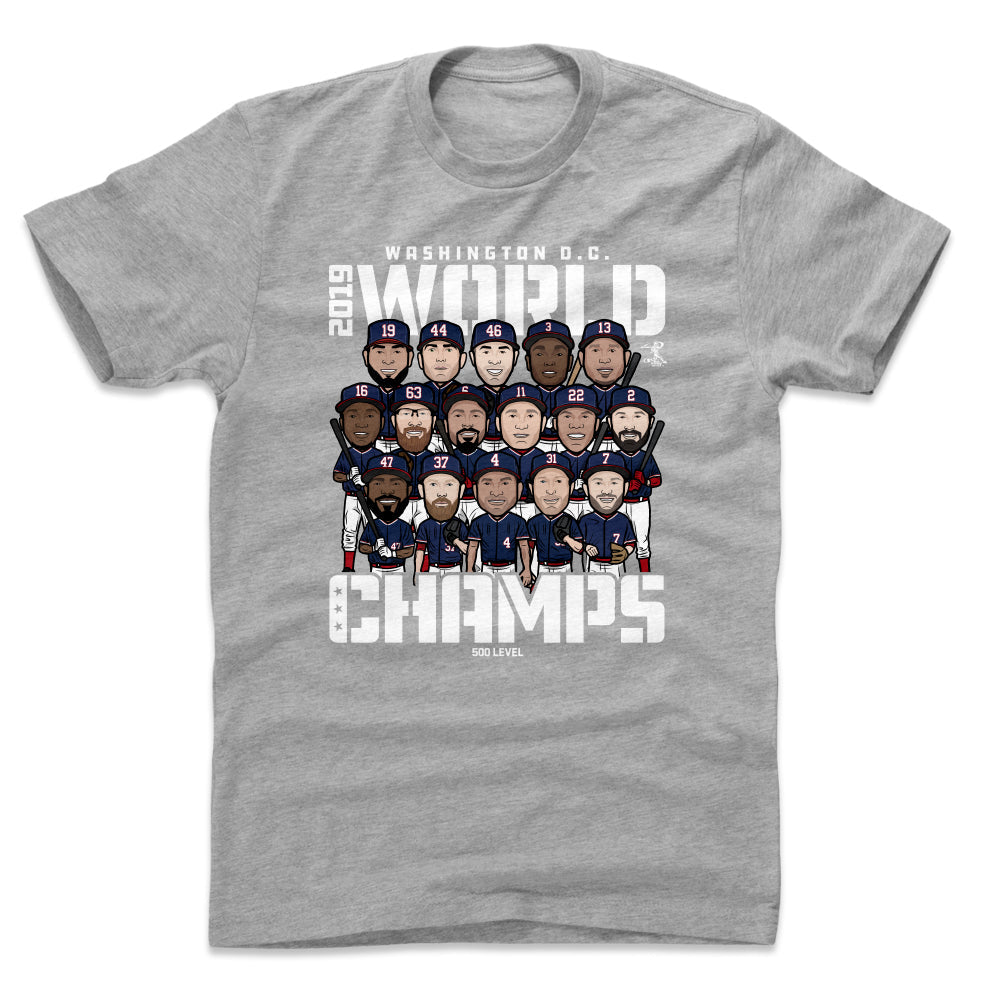 Washington Baseball 2019 World Champs WHT