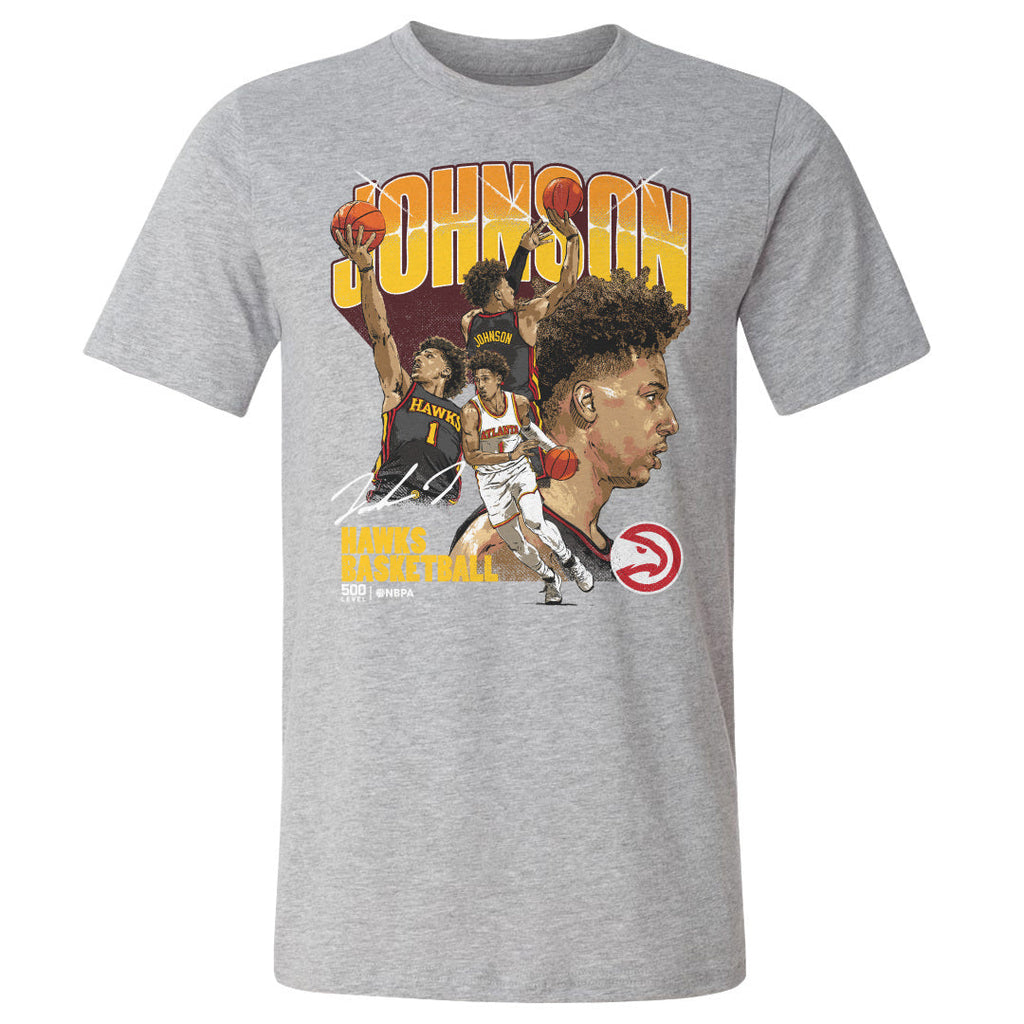 Jalen Johnson Atlanta Hawks Collage WHT