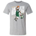 Jaylen Brown Boston Celtics Slant WHT