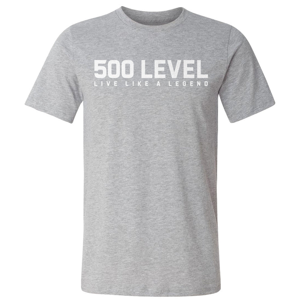 500 LEVEL Wordmark WHT