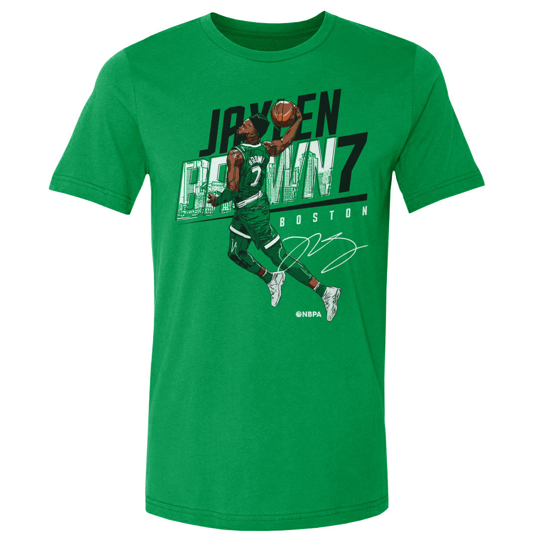 Jaylen Brown Slant K WHT
