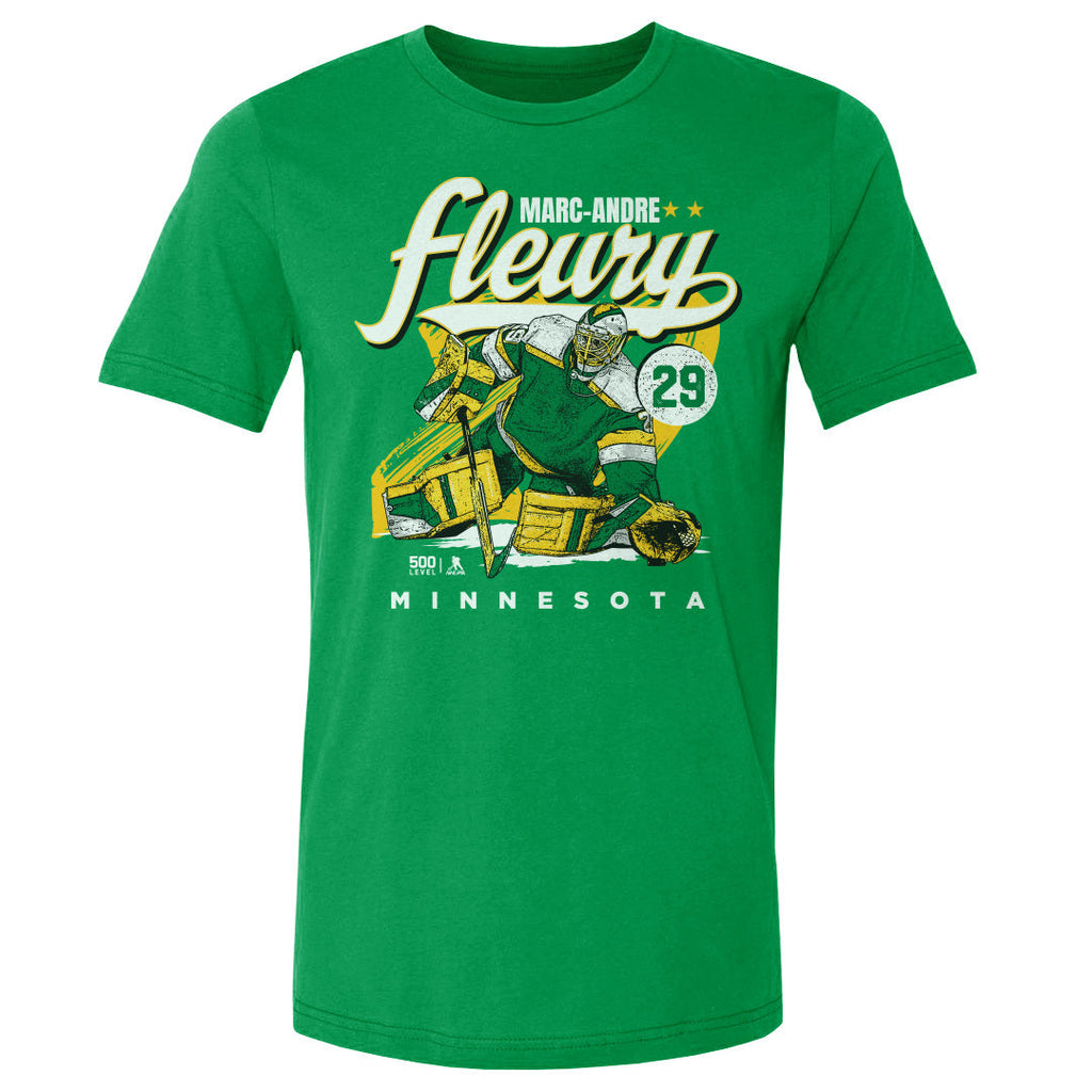 Marc-Andre Fleury Minnesota Retro WHT