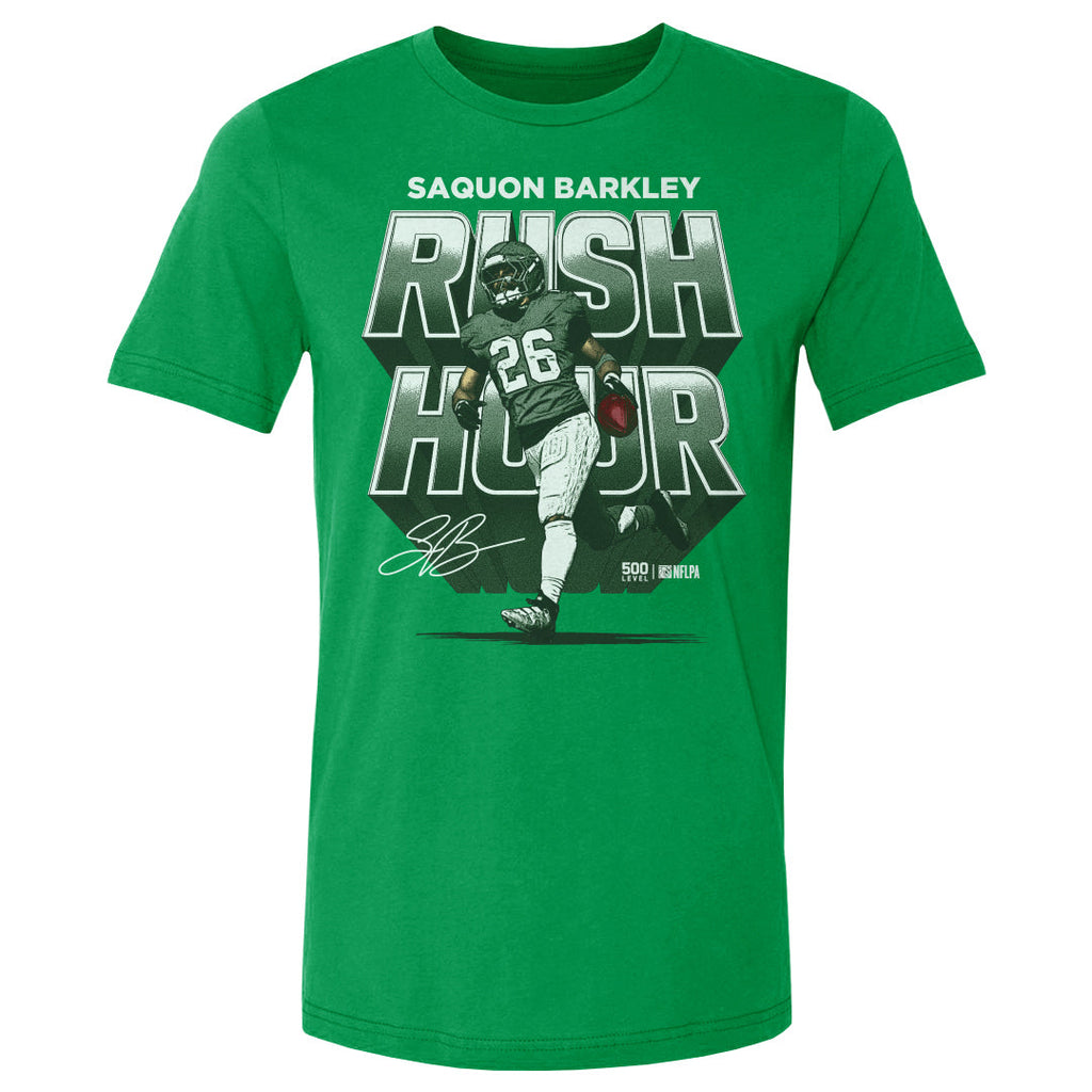 Saquon Barkley Philadelphia Rush Hour WHT