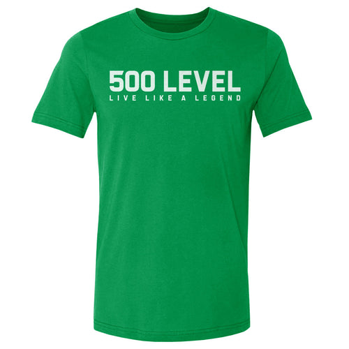 500 LEVEL Wordmark WHT