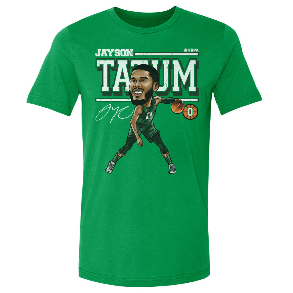 Jayson Tatum Cartoon WHT