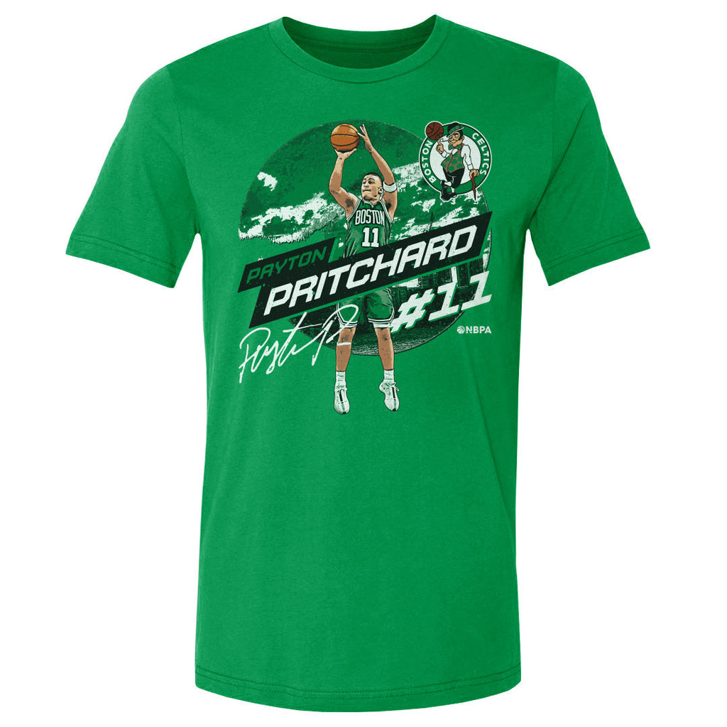 Payton Pritchard Boston Celtics City Emblem WHT