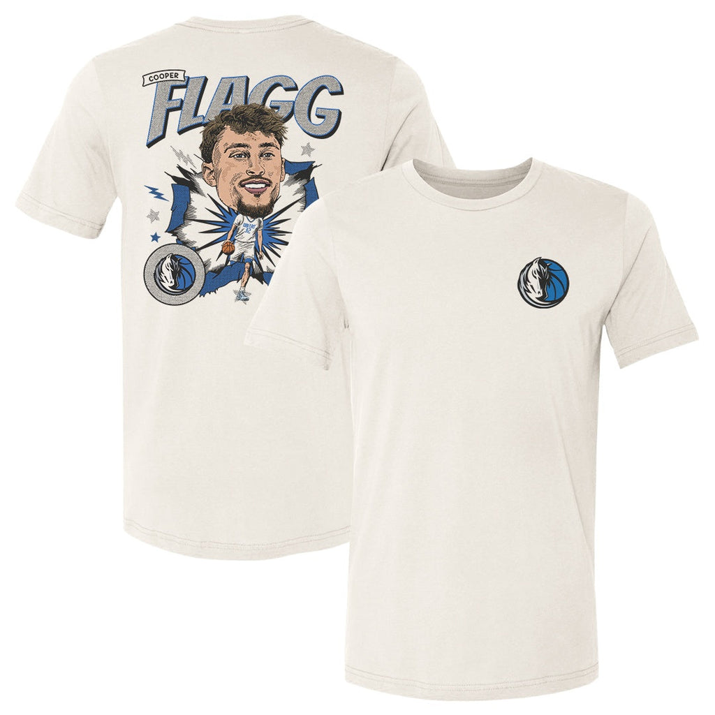 Cooper Flagg Dallas Mavericks Caricature F&B