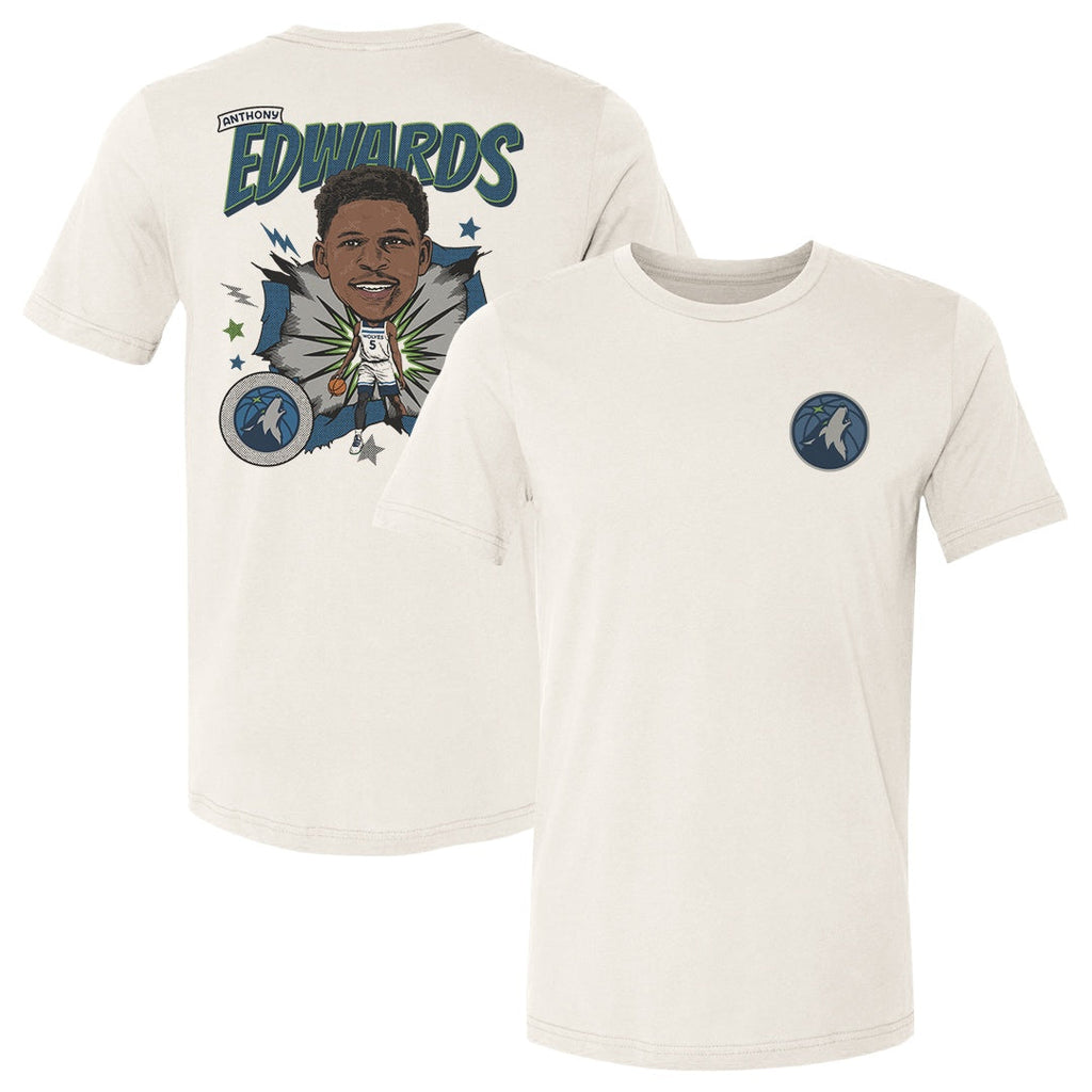 Anthony Edwards Minnesota Timberwolves Caricature F&B