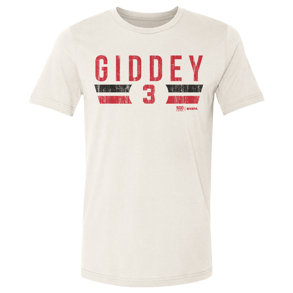 Josh Giddey Chicago Bulls Font