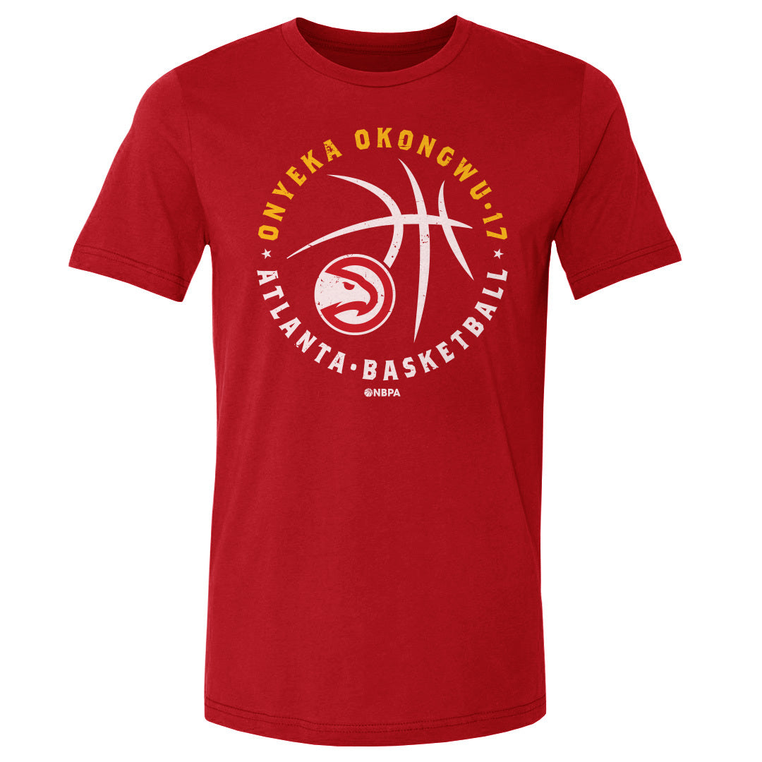 Onyeka Okongwu Atlanta Hawks Player Ball WHT