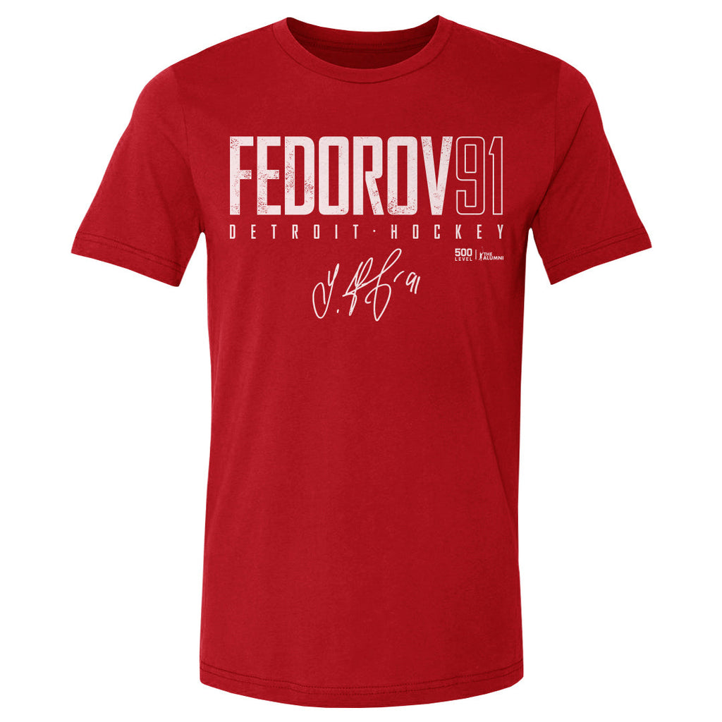Sergei Fedorov Detroit Elite WHT
