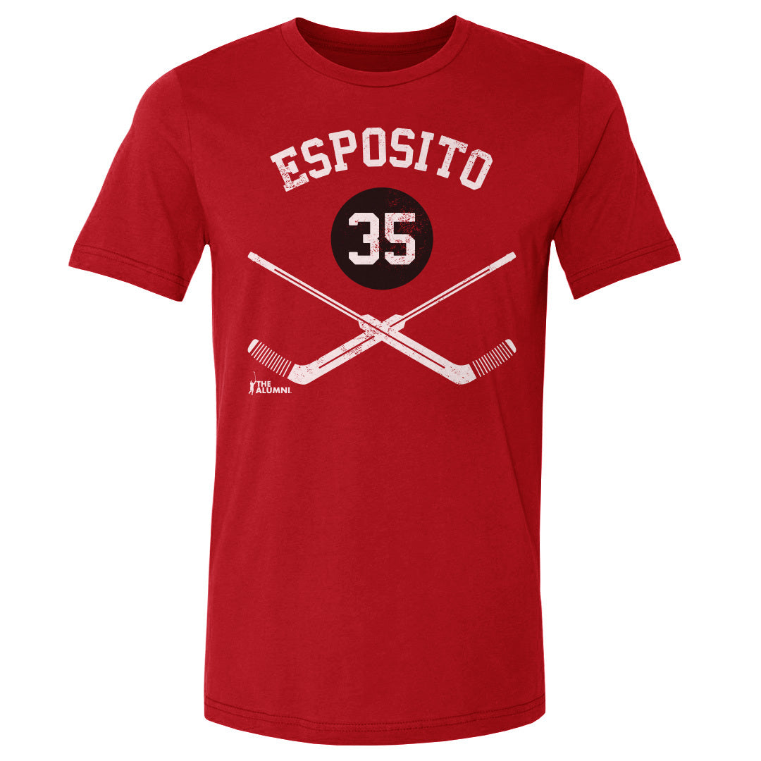 Tony Esposito Chicago 35 Goalie Sticks WHT