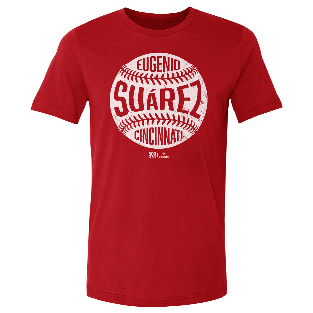 Eugenio Suarez Cincinnati Vintage Baseball WHT