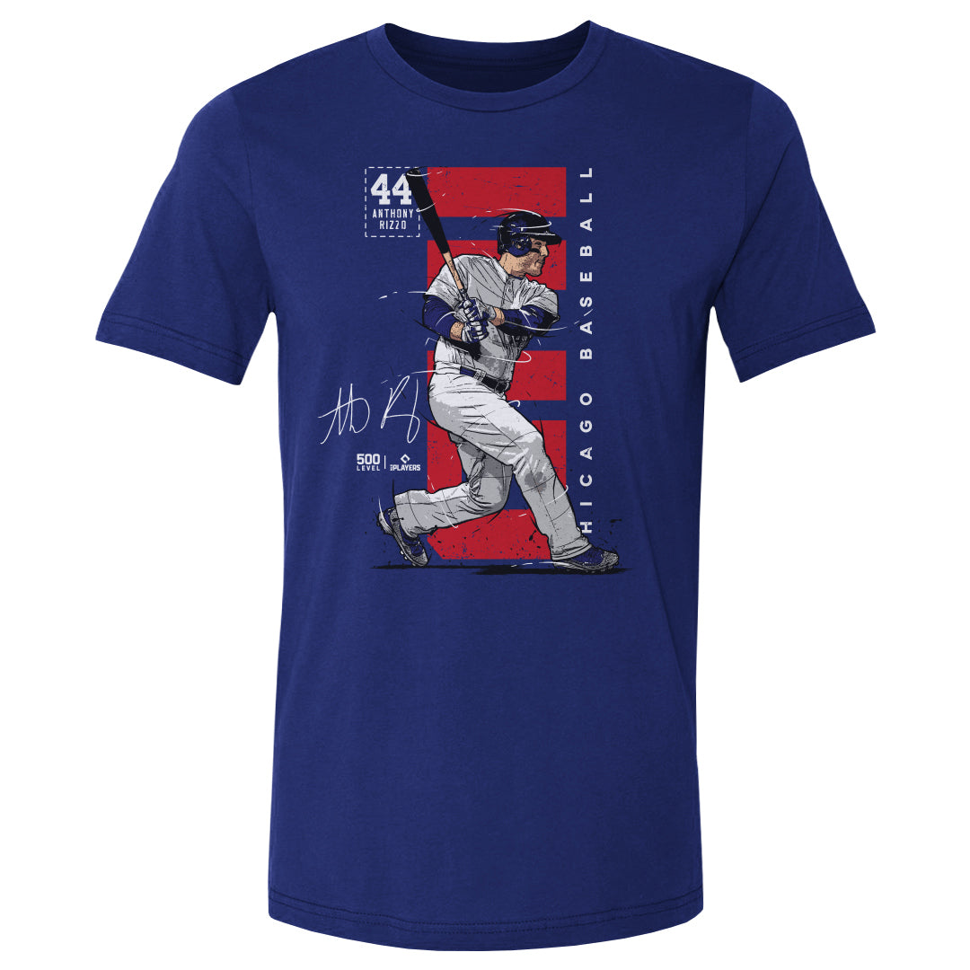 Anthony Rizzo Chicago C Vertical WHT
