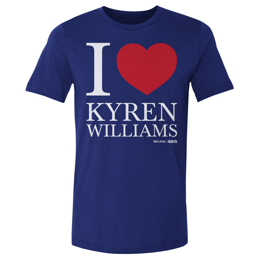 Kyren Williams Los Angeles R I Love WHT