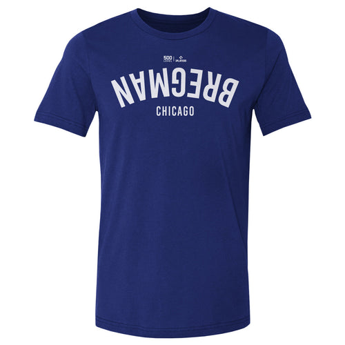 Alex Bregman Chicago C Invert WHT