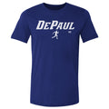 DePaul Blue Demons Track & Field Minimalist WHT