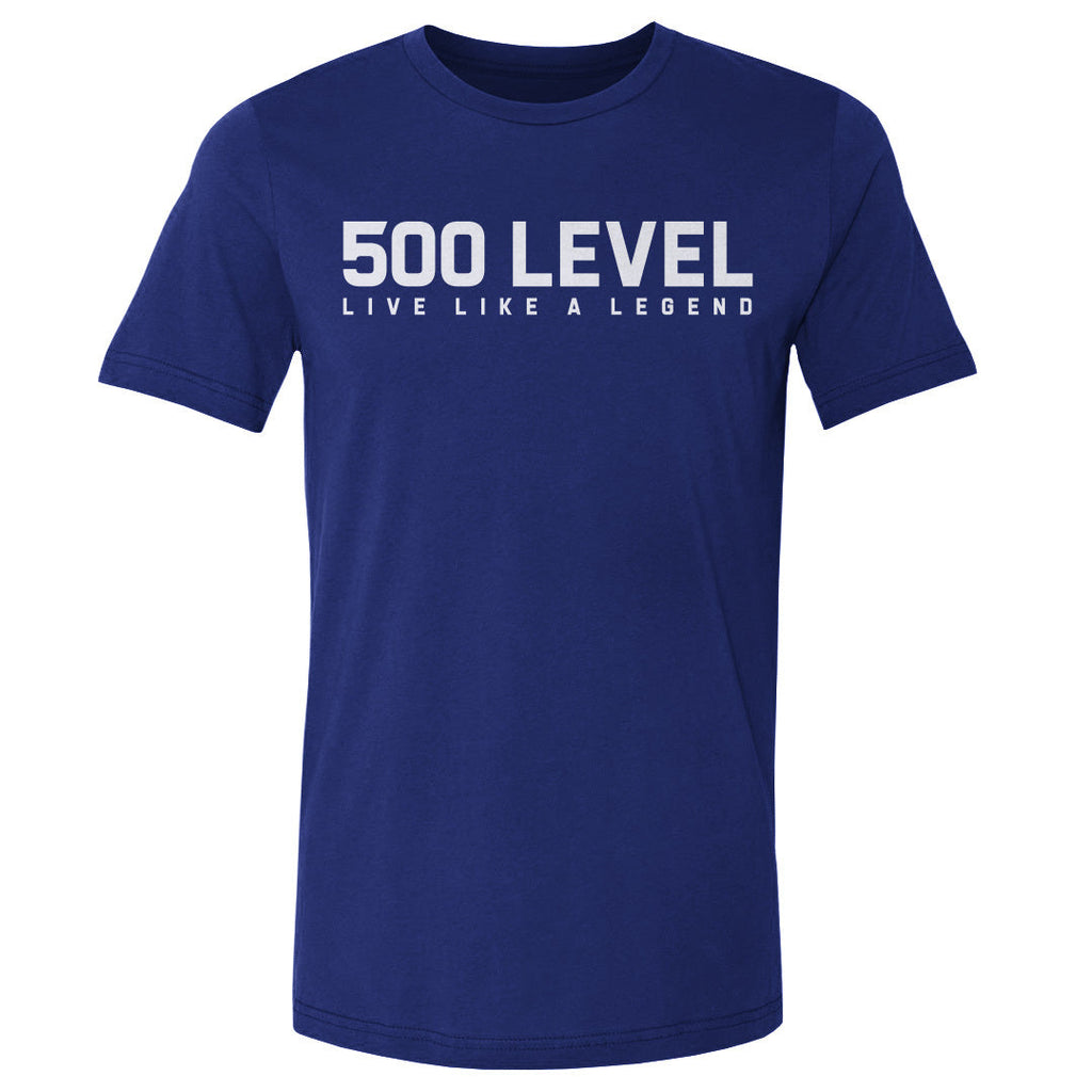 500 LEVEL Wordmark WHT