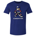 Edmonton Hockey 8-bit WHT