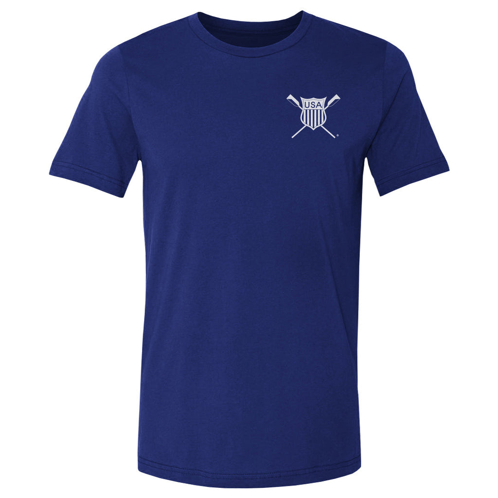USRowing Emblem Pocket White WHT