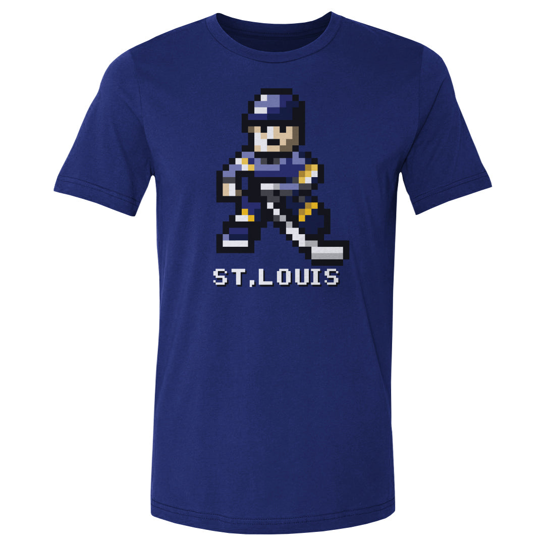St. Louis Hockey 8-bit WHT