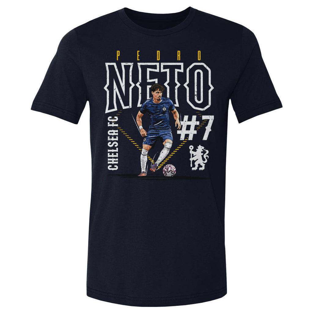 Pedro Neto Chelsea FC Outline Number WHT