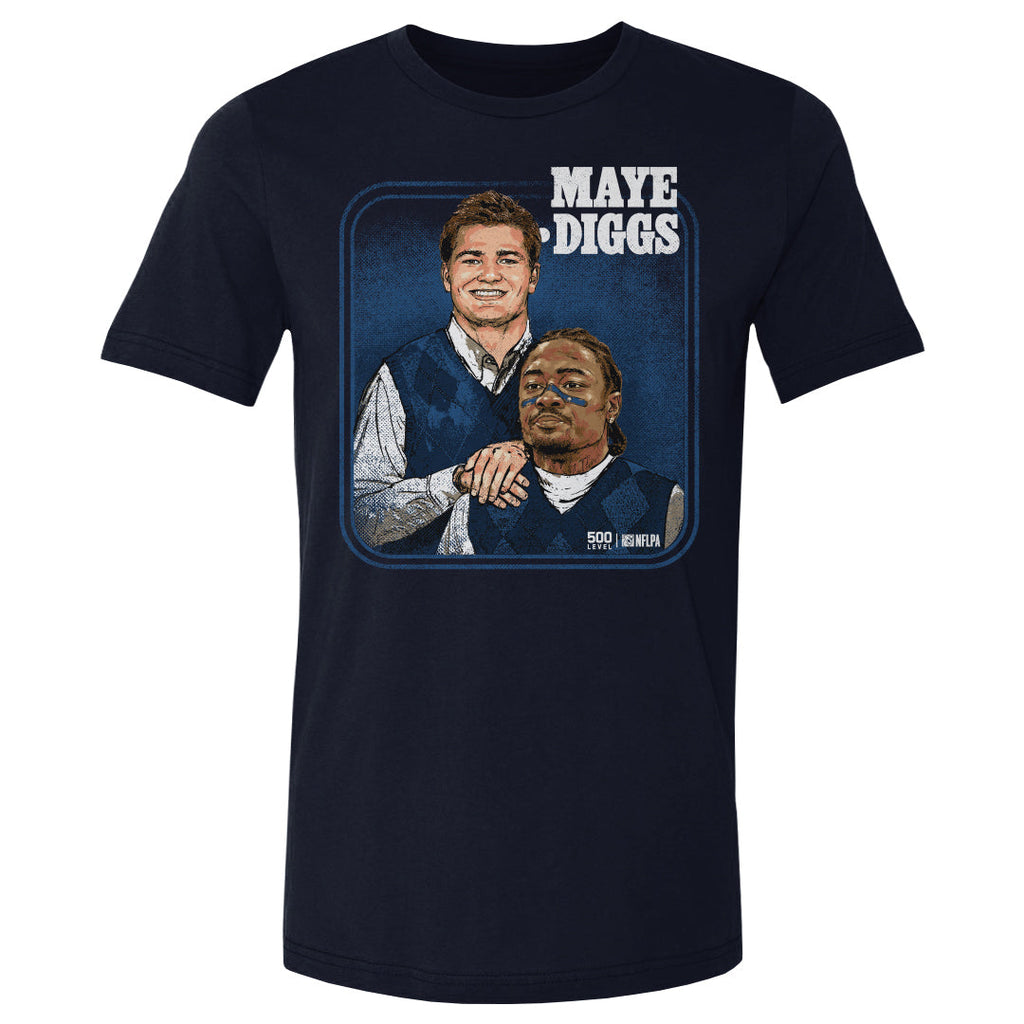 Drake Maye & Stefon Diggs New England Step Brothers WHT