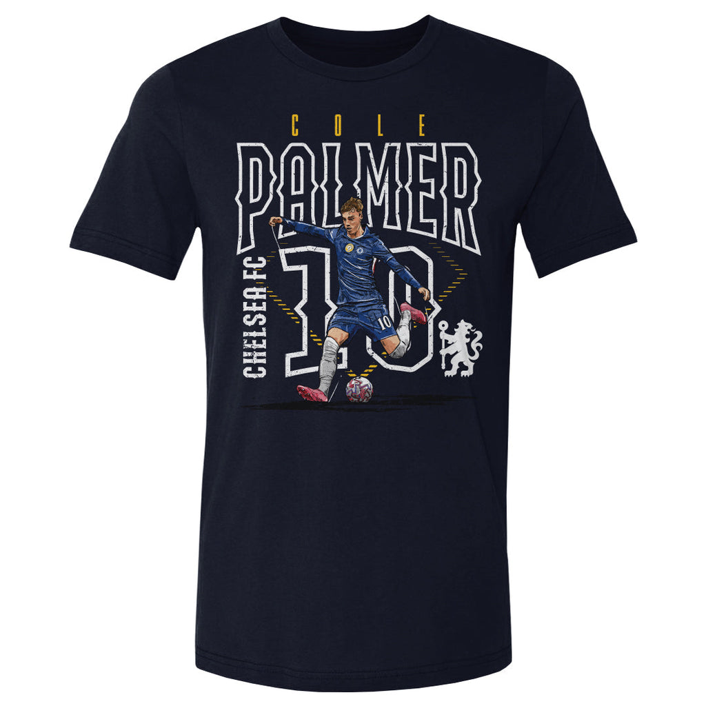 Cole Palmer Chelsea FC Outline Number WHT