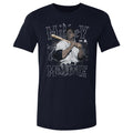 Mickey Mantle New York Y Skyline WHT
