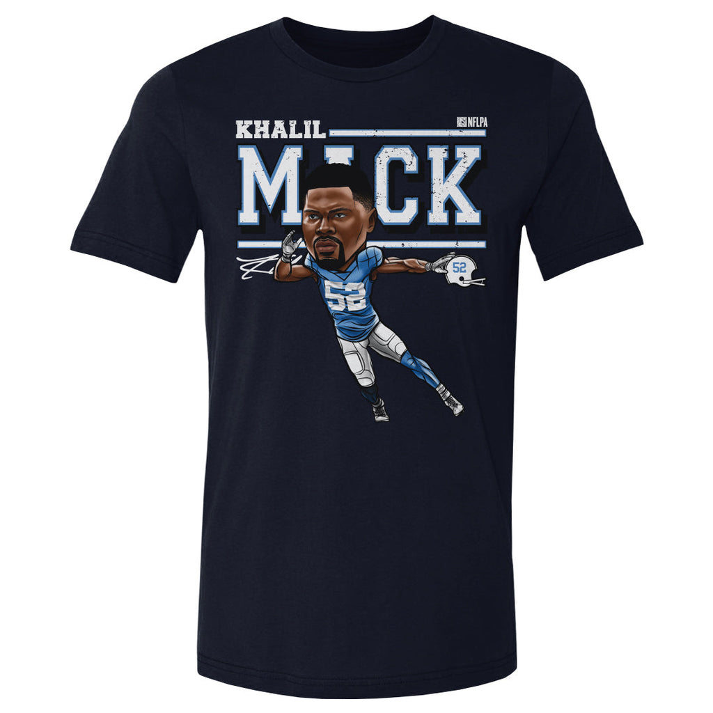 Khalil Mack Los Angeles C Cartoon WHT
