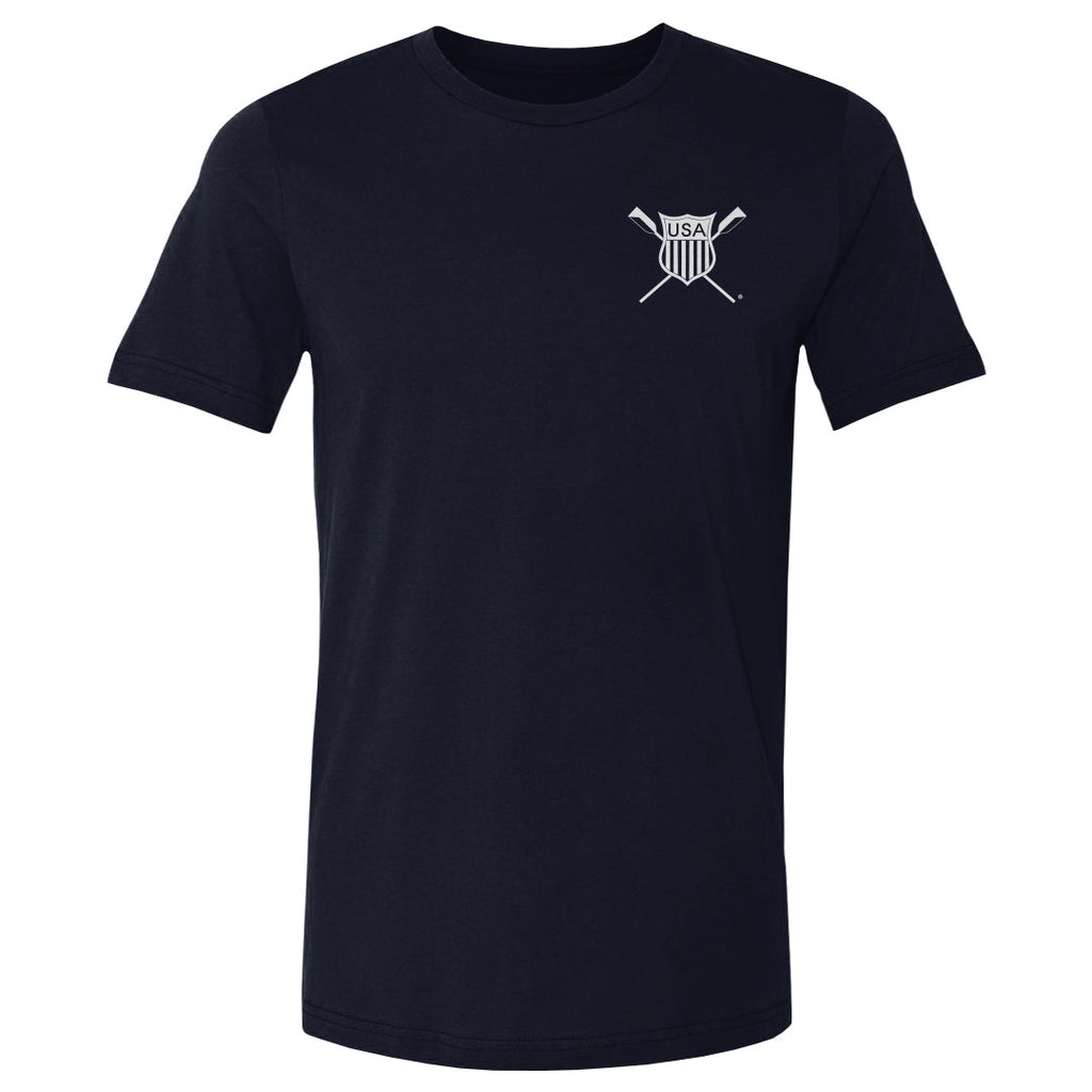 USRowing Emblem Pocket White WHT