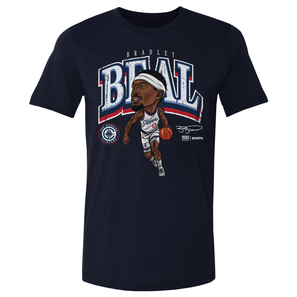 Bradley Beal Los Angeles Clippers Cartoon WHT