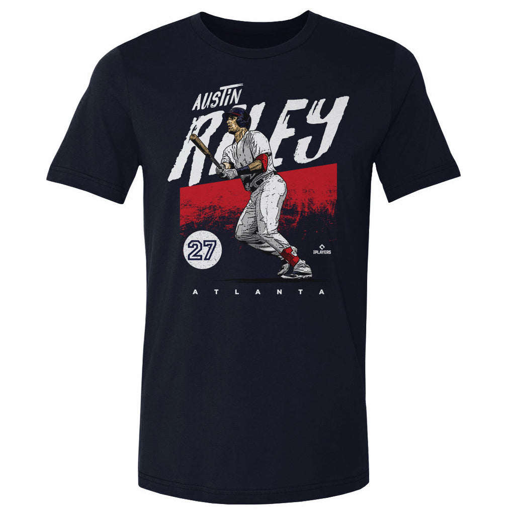 Austin Riley Atlanta Grunge WHT