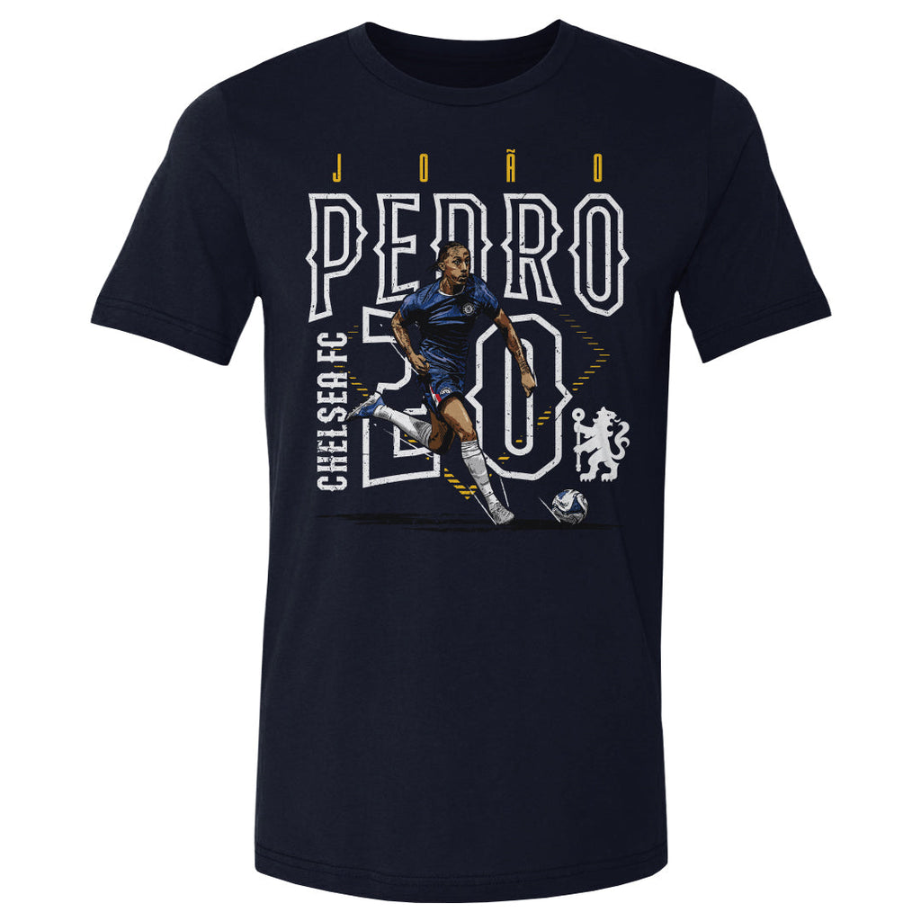 Joao Pedro Chelsea FC Outline Number WHT