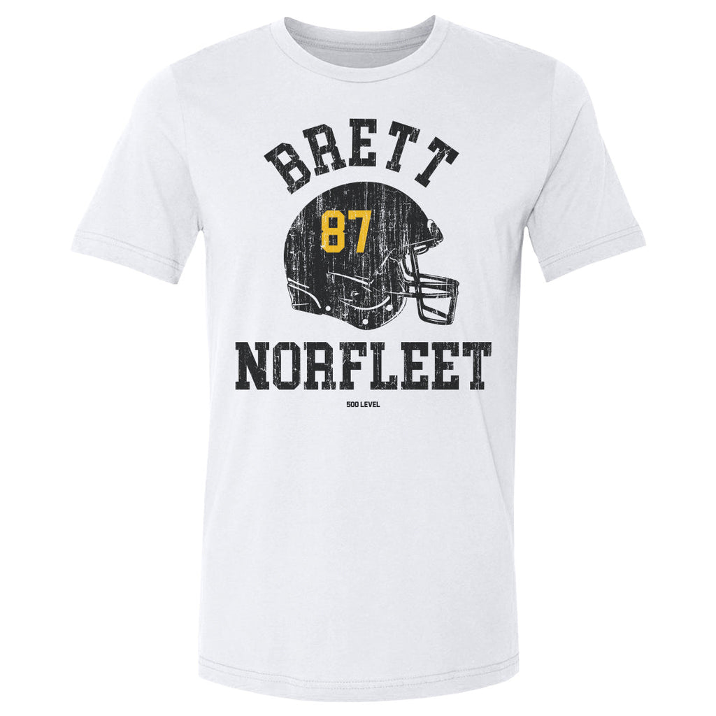 Brett Norfleet College Helmet Font