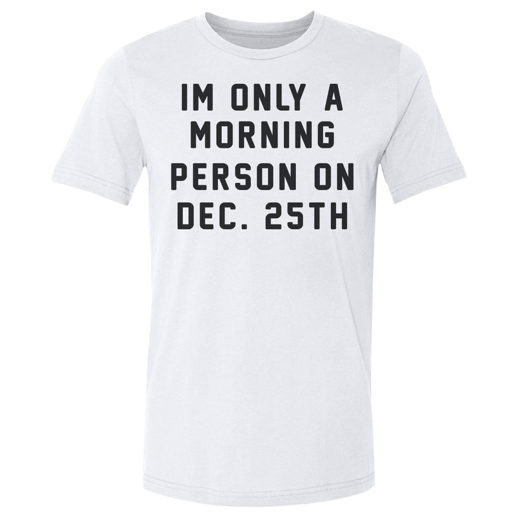 Christmas Morning Person On Christmas