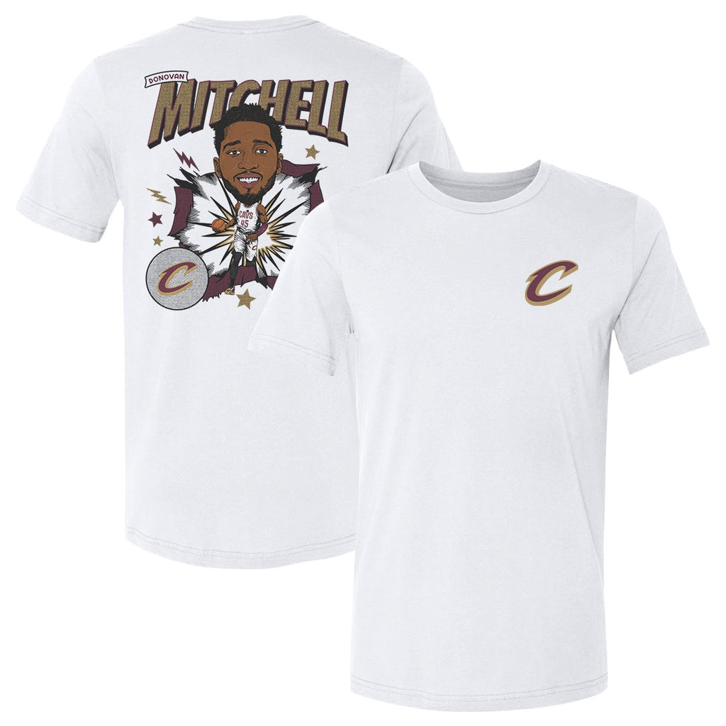 Donovan Mitchell Cleveland Cavaliers Caricature F&B