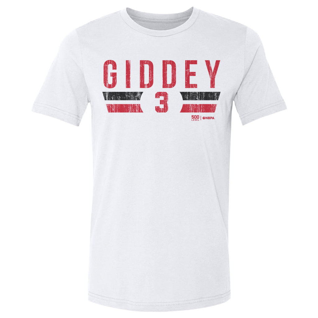 Josh Giddey Chicago Bulls Font