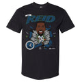 Naz Reid Minnesota Timberwolves Caricature WHT