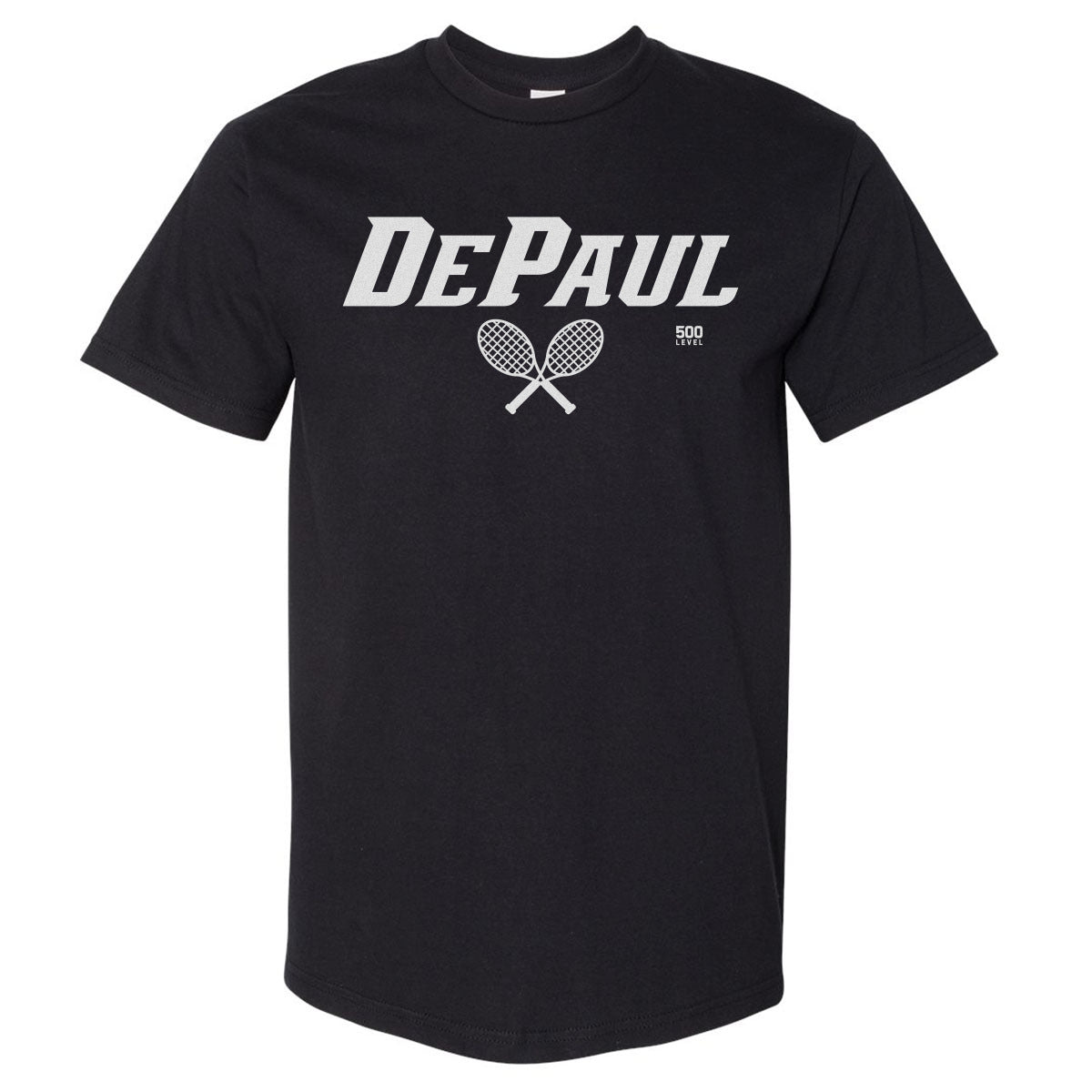 DePaul Blue Demons Tennis Minimalist WHT