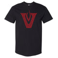Vandegrift Crown Trio Valentines Heart Logo WHT