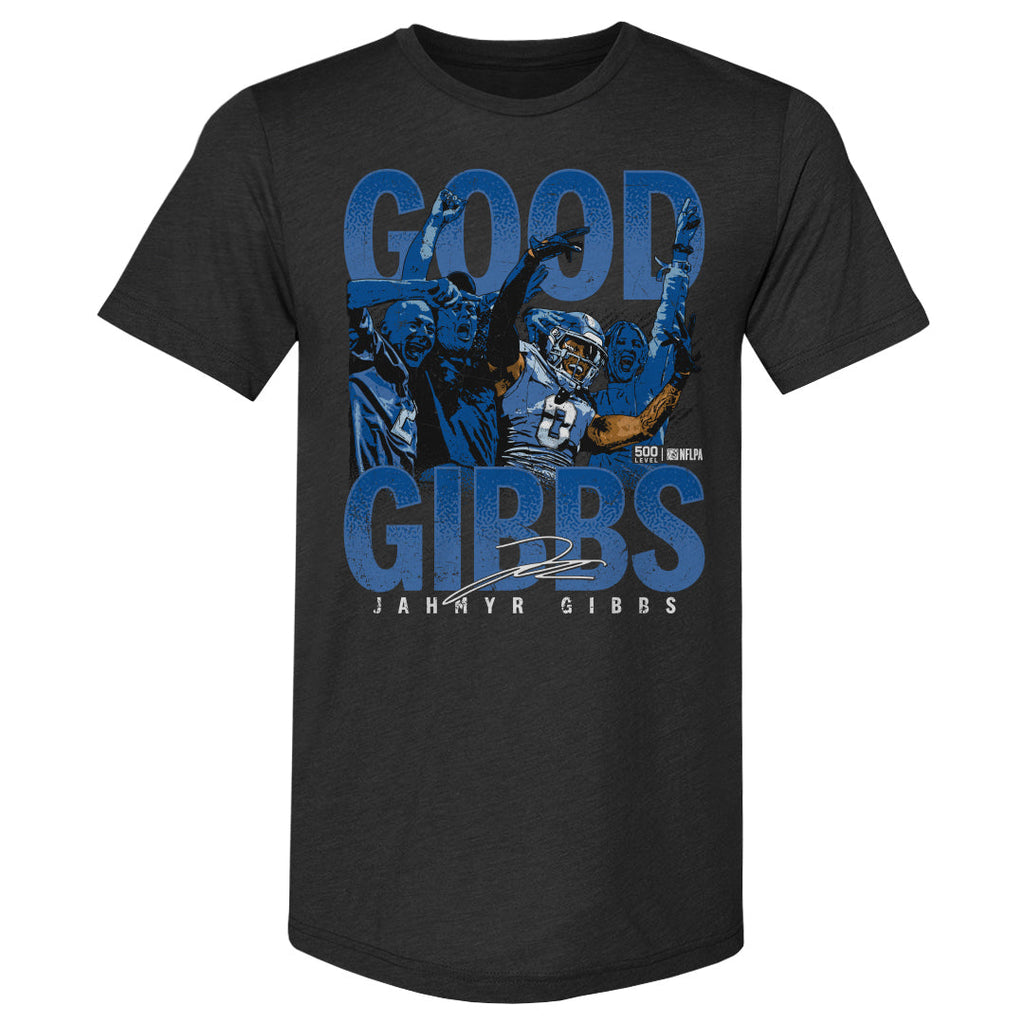 Jahmyr Gibbs Detroit Crowd Celebration WHT