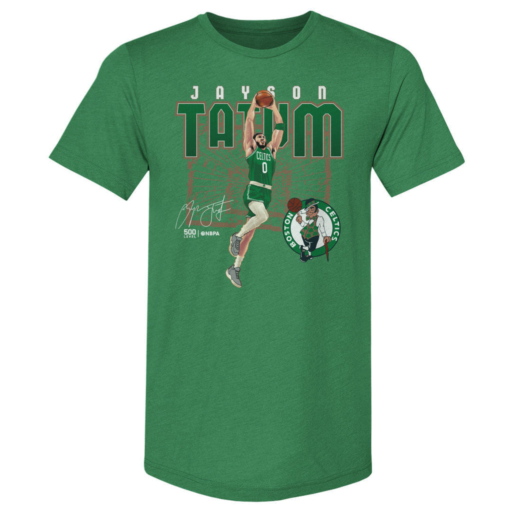 Jayson Tatum Boston Celtics Shattered WHT