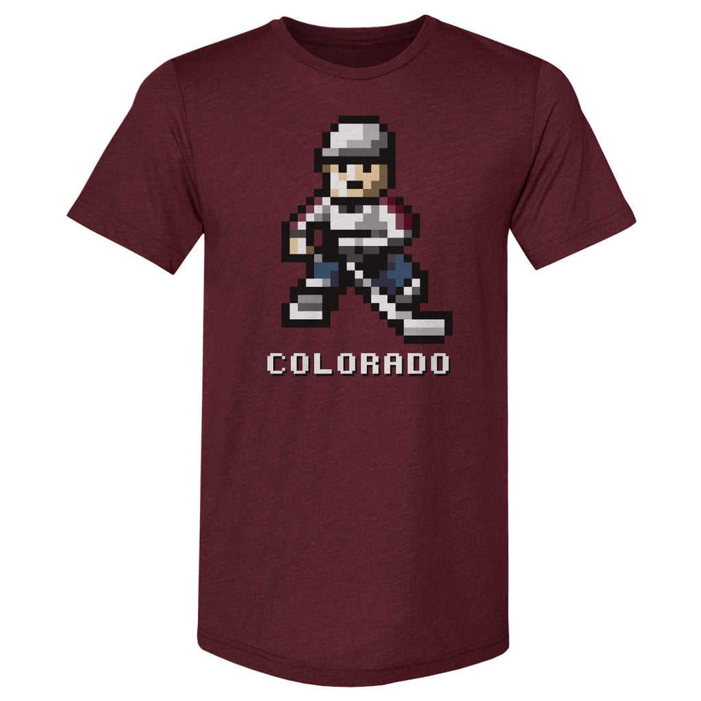 Colorado Hockey 8-bit WHT