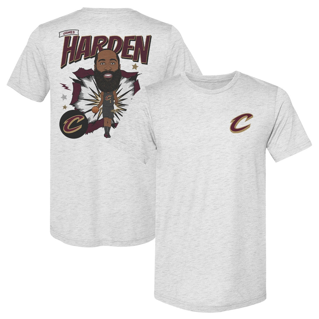 James Harden Cleveland Cavaliers Caricature F&B