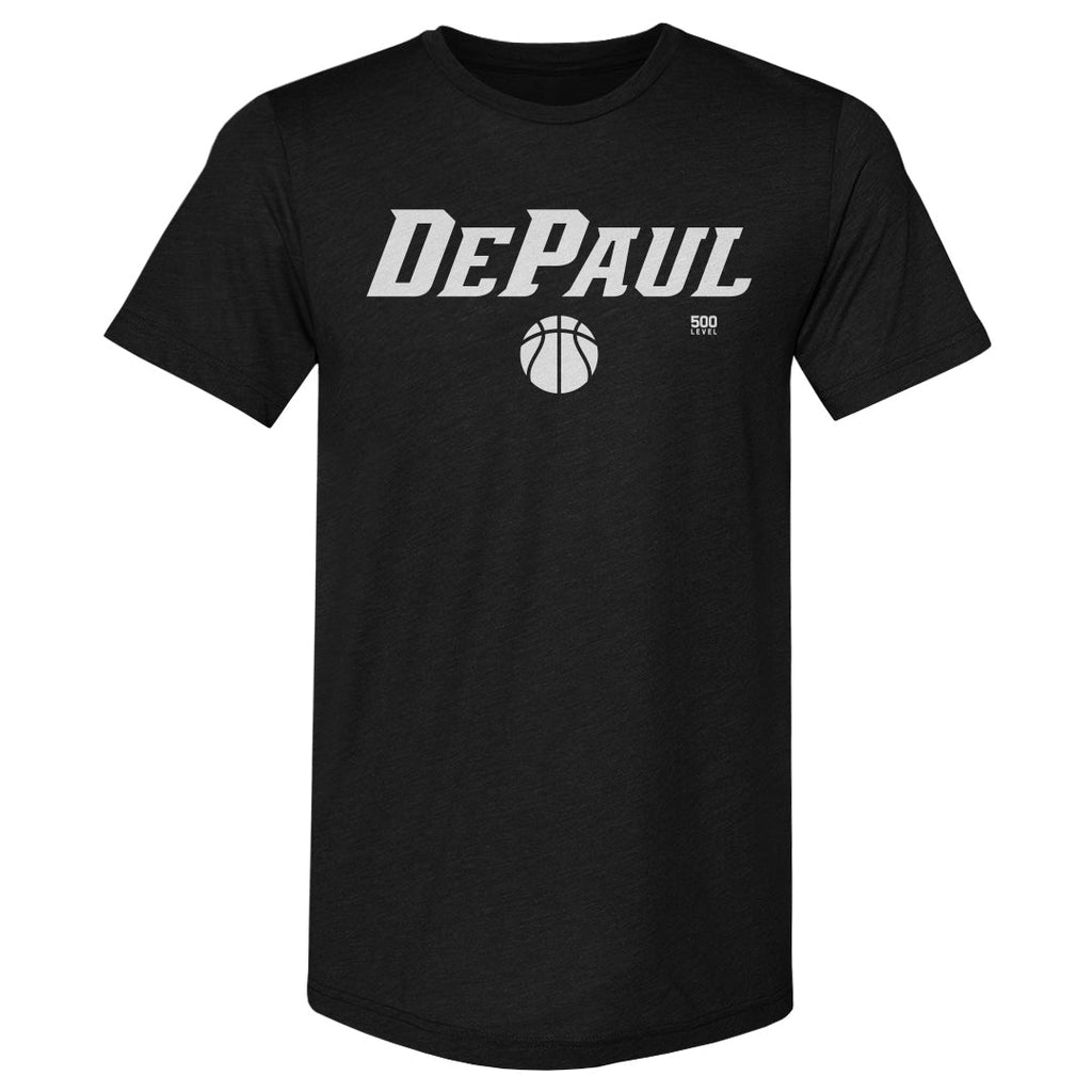 DePaul Blue Demons Basketball Minimalist WHT