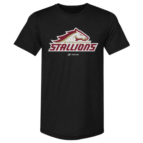Birmingham Stallions Primary Logo WHT