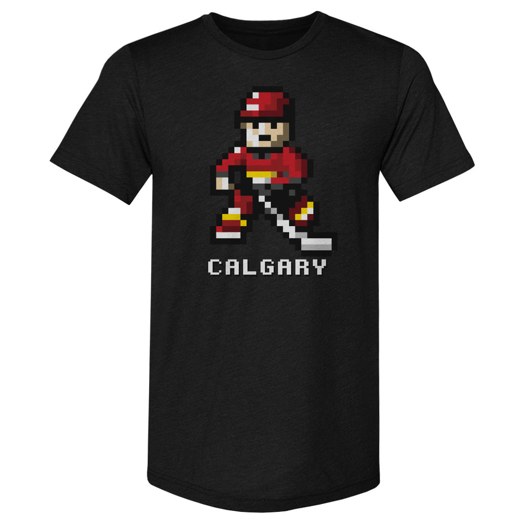 Calgary Hockey 8-bit WHT