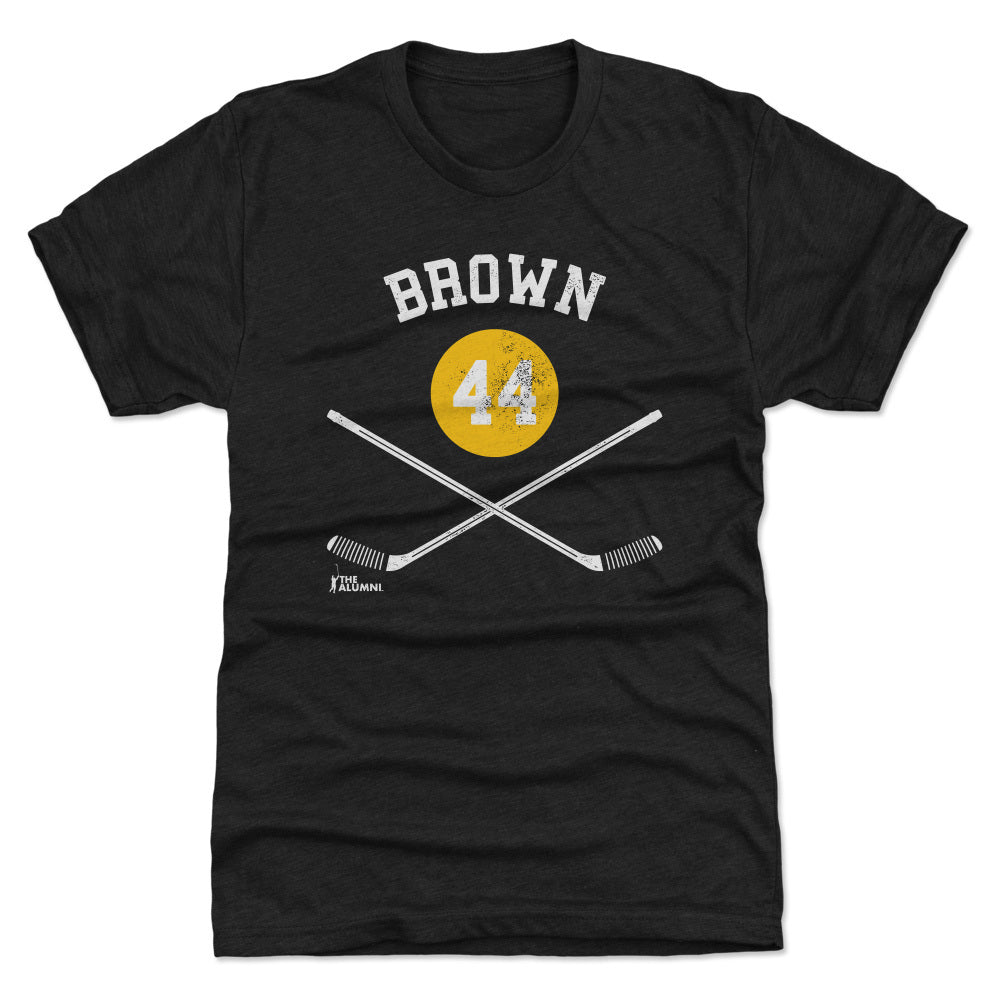 Rob Brown Pittsburgh 44 Sticks WHT